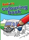 Cover: Junior's Colouring Book - Little Blue Campervan Publishing