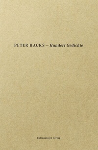 Enlarge image Cover: Hundert Gedichte - Eulenspiegel Verlagsgruppe Buchverlage