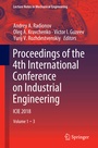 Cover: Proceedings of the 4th International Conference on Industrial Engineering - Springer