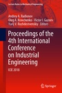 Cover: Proceedings of the 4th International Conference on Industrial Engineering - Springer