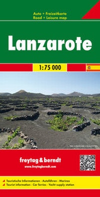 Abbildung von: Lanzarote, Autokarte 1:75.000 - Freytag-Berndt und ARTARIA