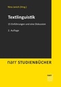 Cover: Textlinguistik - Narr Francke Attempto