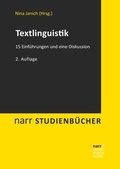 Cover: Textlinguistik - Narr Francke Attempto