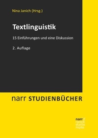 Enlarge image Cover: Textlinguistik - Narr Francke Attempto