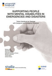 Abbildung von: Supporting people with mental disabilities in emergencies and disasters - Studia Universitätsverlag Innsbruck