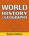 Cover: World History and Geography, Teacher Suite, 1-year subscription - McGraw-Hill Inc.,US