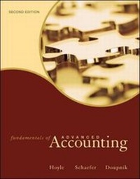 Enlarge image Cover: Fundamentals of Advanced Accounting - McGraw-Hill Professional