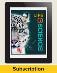 Bild: Glencoe Life iScience, Grade 7, eStudent Edition, 1-year subscription - McGraw-Hill Education