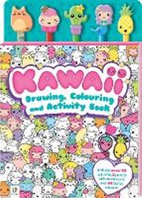 Enlarge image Cover: Kawaii Drawing, Colouring and Activity Book - Hinkler Books