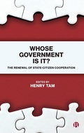 Cover: Whose Government Is It? - Bristol University Press
