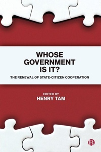 Enlarge image Cover: Whose Government Is It? - Bristol University Press