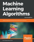 Cover: Machine Learning Algorithms - Packt Publishing