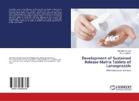 Enlarge image Cover: Development of Sustained Release Matrix Tablets of Lansoprazole - LAP Lambert Academic Publishing