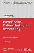 Cover: Europ&auml;ische Datenschutzgrundverordnung - Dike Verlag Z&uuml;rich