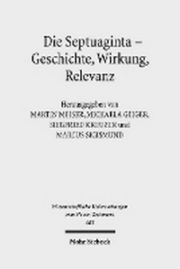 Abbildung von: Die Septuaginta - Geschichte, Wirkung, Relevanz - Mohr Siebeck