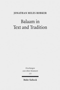Cover: Balaam in Text and Tradition - Mohr Siebeck