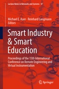 Cover: Smart Industry & Smart Education - Springer