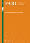 Cover: Fremden- und Asylrechtliche Bl&auml;tter (FABL) - Jan Sramek Verlag KG