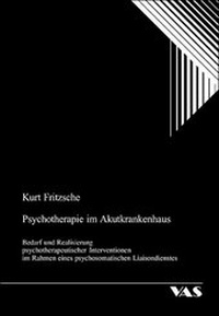 Abbildung von: Psychotherapie im Akutkrankenhaus - mgo fachverlage GmbH & Co. KG