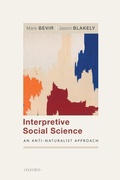 Cover: Interpretive Social Science - Oxford University Press