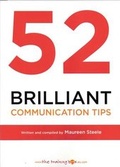 Cover: 52 Brilliant Communication Tips - The Training Box Ltd