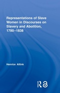 Cover: Representations of Slave Women in Discourses on Slavery and Abolition, 1780-1838 - Routledge