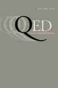 Cover: QED: A Journal in GLBTQ Worldmaking 3, No. 3 - Michigan State University Press