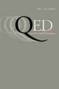Cover: QED: A Journal in GLBTQ Worldmaking 3, No. 2 - Michigan State University Press