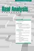 Cover: Real Analysis Exchange 42, No. 2 - Michigan State University Press