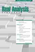 Cover: Real Analysis Exchange 42, No. 1 - Michigan State University Press