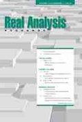 Cover: Real Analysis Exchange 43, No. 1 - Michigan State University Press