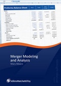 Cover: Merger Modeling and Analysis - Adkins Matchett and Toy