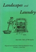 Cover: Landscapes and Laundry: June 2002 v. 3 - Eydon Historical Research Group