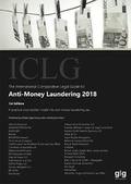 Cover: The International Comparative Legal Guide to: Anti-Money Laundering 2018 - Global Legal Group Ltd