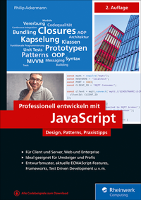Abbildung von: Professionell entwickeln mit JavaScript - Rheinwerk