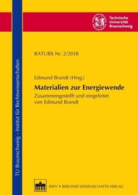 Abbildung von: Materialien zur Energiewende - Berliner Wissenschafts-Verlag