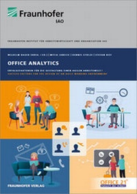 Enlarge image Cover: Office Analytics. - Fraunhofer Verlag
