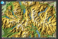 Abbildung von: Deepmaps Central Lake District 3D Terrain Map - DeepMaps