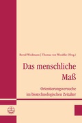 Cover: Das menschliche Ma&szlig; - Evangelische Verlagsanstalt