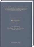 Cover: Moksopaya. &Uuml;bersetzung, Teil 5, Das Sechste Buch. Das Buch &uuml;ber das Nirvana. 1. Teil: Kapitel 1-119 - Harrassowitz Verlag