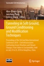 Cover: Tunneling in Soft Ground, Ground Conditioning and Modification Techniques - Springer