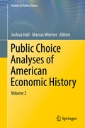 Cover: Public Choice Analyses of American Economic History - Springer