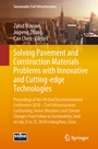 Cover: Solving Pavement and Construction Materials Problems with Innovative and Cutting-edge Technologies - Springer
