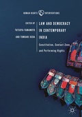 Cover: Law and Democracy in Contemporary India - Palgrave Macmillan