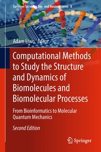 Abbildung von: Computational Methods to Study the Structure and Dynamics of Biomolecules and Biomolecular Processes - Springer