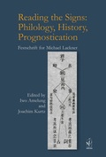 Cover: Reading the Signs: Philology, History, Prognostication - Iudicium