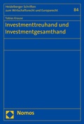 Cover: Investmenttreuhand und Investmentgesamthand - Nomos