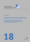 Cover: Digitalisierung im Versicherungsvertrieb - VVW Verlag Versicherungswirtschaft