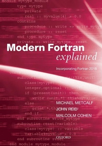 Enlarge image Cover: Modern Fortran Explained - Oxford University Press