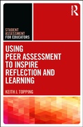 Abbildung von: Using Peer Assessment to Inspire Reflection and Learning - Routledge